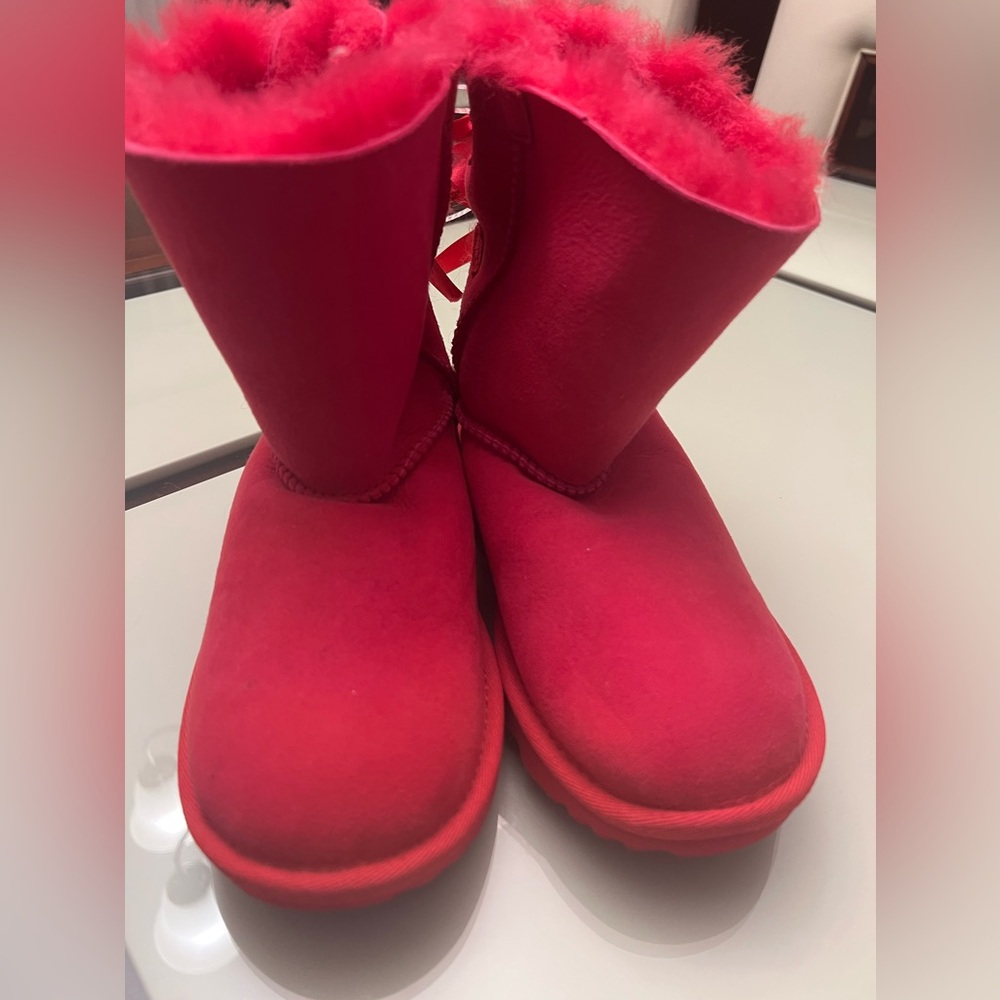 Girls Ugg Bailey bow